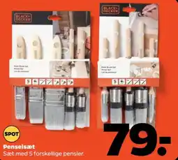 Netto Black+Decker Penselsæt tilbud