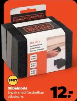 Netto Black+Decker slibeklods tilbud