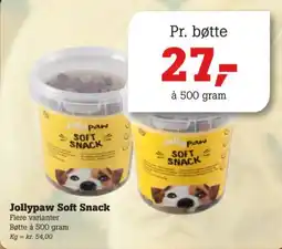 Poetzsch Padborg Jollypaw Soft Snack tilbud