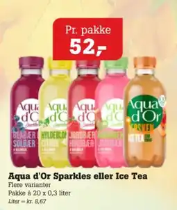 Poetzsch Padborg Aqua d'Or Sparkles eller Ice Tea tilbud