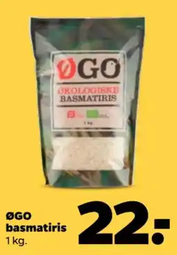 Netto ØGO basmatiris tilbud
