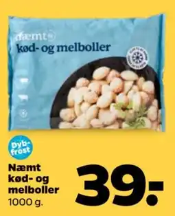 Netto Næmt kød- og melboller tilbud