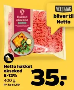Netto Netto hakket oksekød tilbud