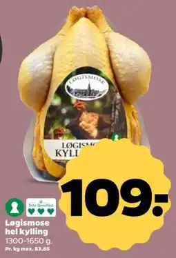 Netto Løgismose hel kylling tilbud