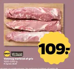 Netto Spot Velsmag mørbrad af gris tilbud