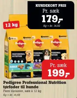 Poetzsch Padborg Pedigree Professional Nutrition tørfoder til hunde tilbud