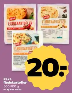 Netto Peka flødekartofler tilbud