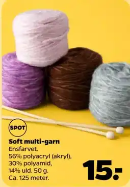Netto Spot soft multi-garn tilbud