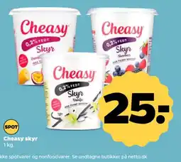 Netto Cheasy skyr tilbud