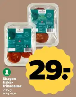 Netto Skagen fiskefrikadeller tilbud