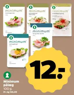 Netto Minimum pålæg tilbud