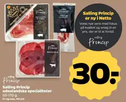 Netto Salling Princip udenlandske specialiteter tilbud