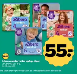 Netto Libero comfort eller up&go bleer tilbud