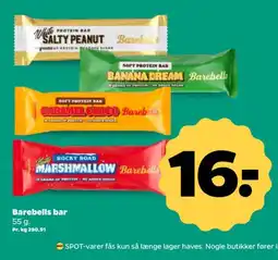 Netto Barebells bar tilbud