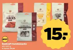 Netto Raakraft hundesnacks tilbud
