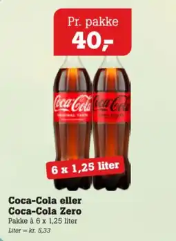 Poetzsch Padborg Coca-Cola eller Coca-Cola Zero tilbud