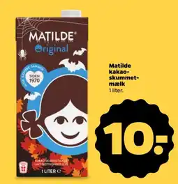 Netto Matilde kakao-skummetmælk tilbud