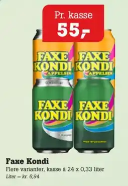 Poetzsch Padborg Faxe Kondi tilbud