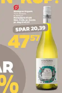 Netto Montgras Organic tilbud