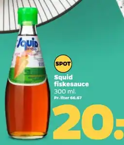 Netto Squid fiskesauce tilbud
