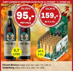 Købmandsgården Fernet-Branca tilbud