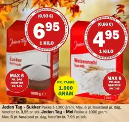 Købmandsgården Jeden Tag Sukker tilbud
