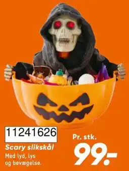 Bilka Scary slikskål tilbud
