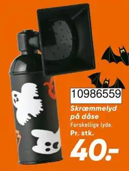 Bilka Skræmmemeld på dåse tilbud