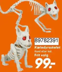 Bilka Kæledyrsskelet tilbud