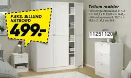 Bilka Tvilum møbler tilbud