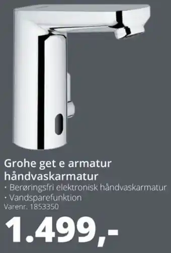 Grohe Get E Armatur Håndvaskarmatur