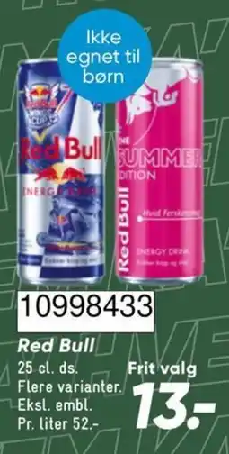 Bilka Red Bull tilbud