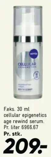Bilka Nivea cellular epigenetics age rewind serum tilbud