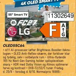 Bilka LG 55" OLED Smart TV tilbud