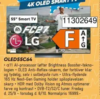 LG 55" OLED Smart TV