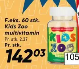 Bilka Kids Zoo multivitamin tilbud