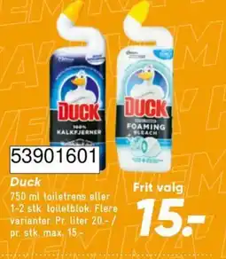 Bilka Duck toiletrens eller toiletblok tilbud