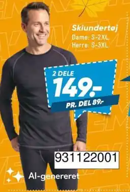 Bilka Skiundertøj tilbud