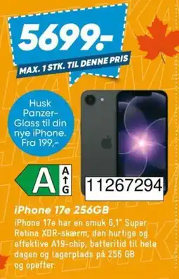 Bilka iPhone 17e 256GB tilbud
