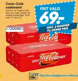 Bilka Coca-Cola sodavand tilbud