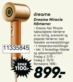 Bilka dreame Dreame Miracle Hårtørrer tilbud
