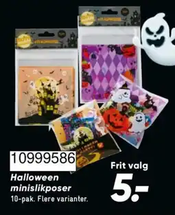 Bilka Halloween minislikposer tilbud