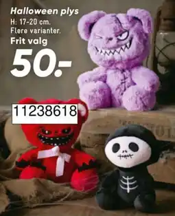 Bilka Halloween plys tilbud