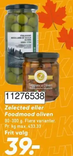 Bilka Zelected eller Foodmood oliven tilbud