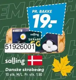 Bilka Salling Danske skrabeæg tilbud