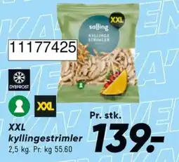 Bilka salling kyllingestrimler tilbud