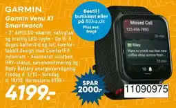 Bilka Garmin Garmin Venu X1 Smartwatch tilbud