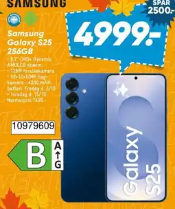 Bilka Samsung Galaxy S25 256GB tilbud