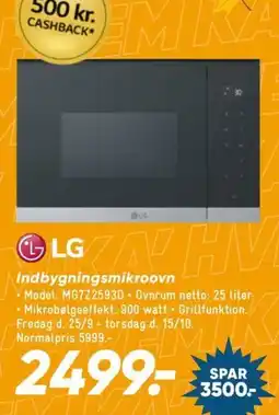 Bilka LG Indbygningsmikroovn tilbud