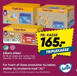 Bilka Libero bleer tilbud